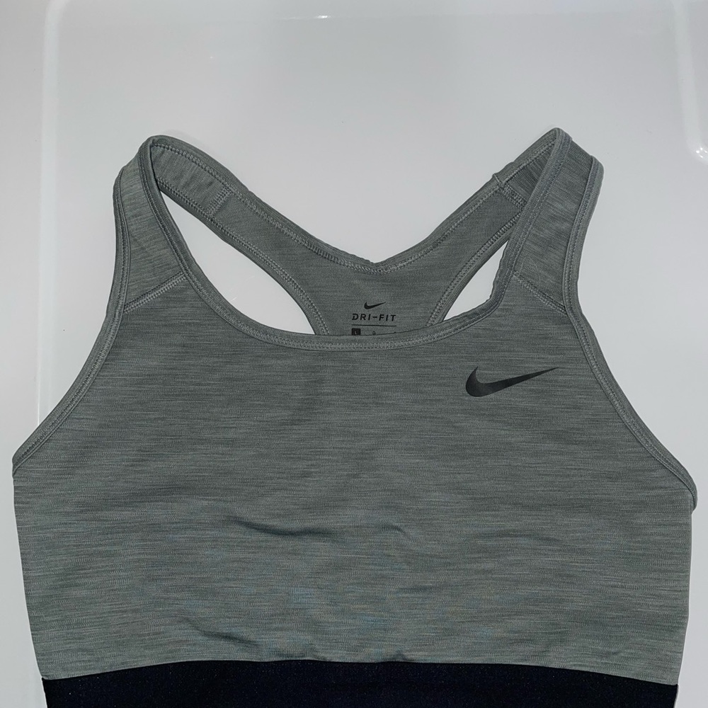 Nike Gray Sports Bra